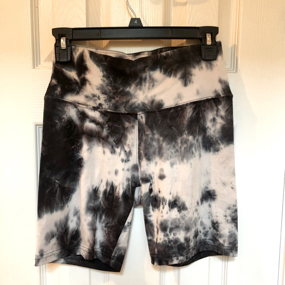 Tie-dye bike shorts